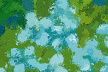 Oil paintings and various flowers, chrysanthemums, monkeys, tigers, landscapes, fruits, lotus leaves, lotus flowers, and beautiful ponds