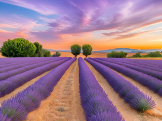 Fields of Fragrance. Capturing Summer Lavender.