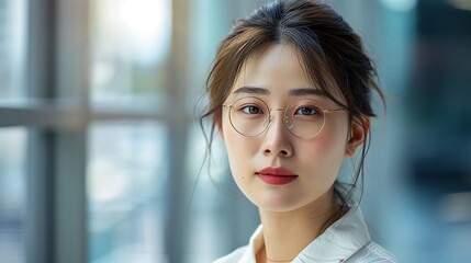 portrait of asian business woman