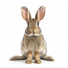 Fototapeta premium Image of rabbit isolated on white background.