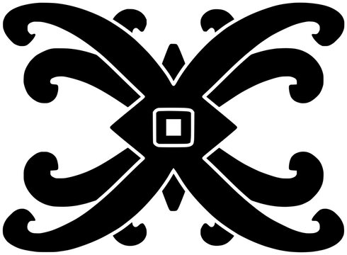 recommend clip art: gawai illustration dayak silhouette ethnic logo enggang icon hornbill outline bird tribal house traditional art home pattern ornament malaysia shape kalimantan flower floral for vector graphic