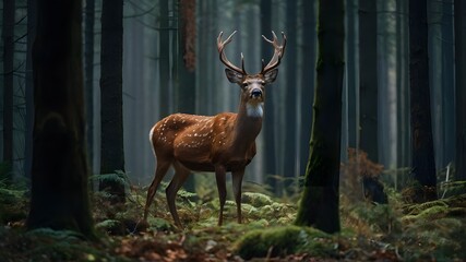 Deer in the forest