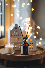 Christmas fragrance, cinnamon, anise, vanilla. Home comfort, coziness, aromatherapy. Winter time....