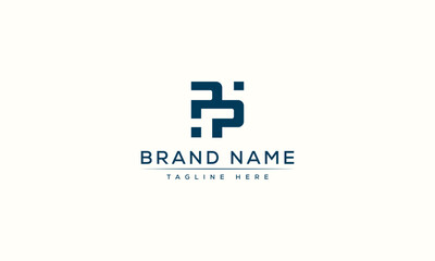 Logo design letter PP . Elegant modern. Vector template.