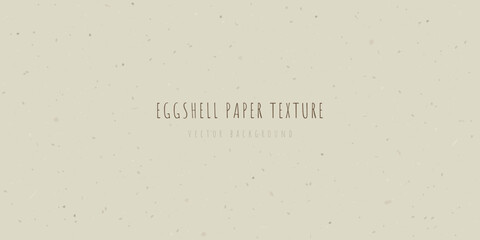 Seamless Eggshell paper texture Background. Grain ecru grunge vintage surface texture. Vector illustration