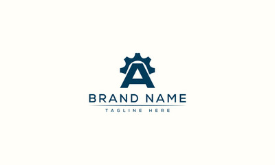 Logo design letter A . Elegant modern. Vector template.