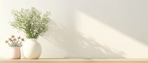 Asoka flowers background with copy space. Valentines day, mothers day, women's day concept.