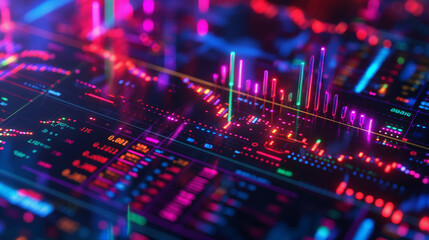 Obraz premium ビジネスイメージ,ファイナンシャルグラフ 