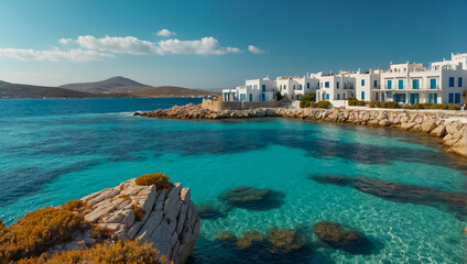 Fototapeta premium Stunning Paros Greece destination