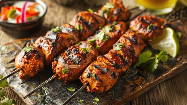 Popular Chicken Dishes Beef Tikka Boti Chicken Tikka Boti and Chicken Tikka
