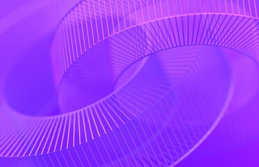 Abstract purple structure, geometric background design, 3d render