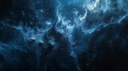 Fototapeta premium Starry Splendor Exploring the Cosmic Symphony of Star Fields and Nebulae, a Celestial Wonderland Awaits