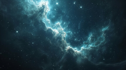 Fototapeta premium Starry Splendor Exploring the Cosmic Symphony of Star Fields and Nebulae, a Celestial Wonderland Awaits