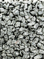Macro shot of artificial pebbles texture