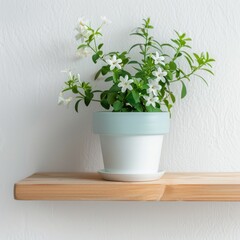 Jasmine background with copy space. Valentines day, mothers day, women's day concept.