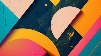 Graphic Design with Trending Textures and Materials