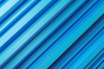 Obraz premium Blue background with lines. 3d illustration, 3d