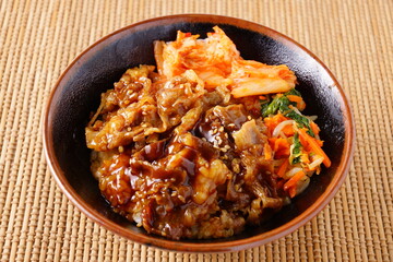 牛カルビ丼