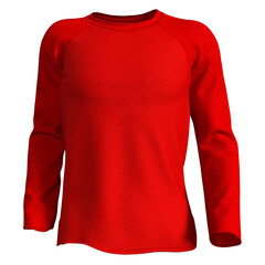 Long Shirt Male Fashion Cloth 3D Render isolated illustration