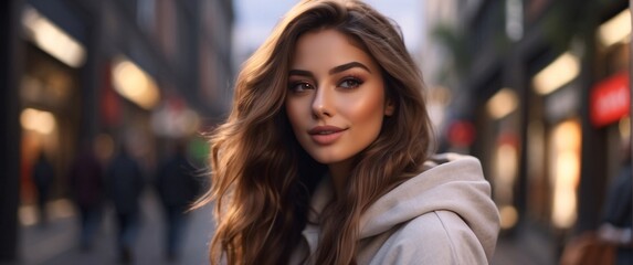  Young female influencer recording a candid video for social media, capturing her lifestyle and setting the latest trends, content creator