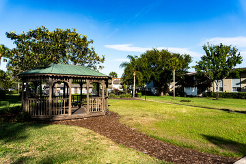 gazebo in the park