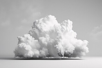 Naklejka premium Gigantic Storm Cloud in the Sky