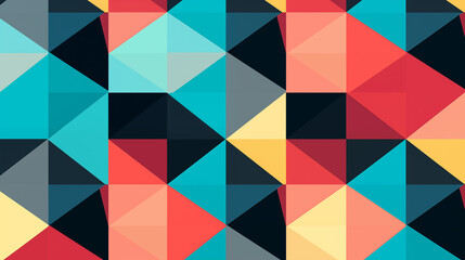 Obraz premium Geometric Abstract Image, Pattern Style, For Wallpaper, Desktop Background, Smartphone Cell Phone Case, Computer Screen, Cell Phone Screen, Smartphone Screen, 16:9 Format - PNG