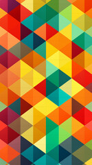 Obraz premium Geometric Abstract Image, Pattern Style, For Wallpaper, Desktop Background, Smartphone Cell Phone Case, Computer Screen, Cell Phone Screen, Smartphone Screen, 9:16 Format - PNG