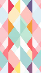 Geometric Abstract Image, Pattern Style, For Wallpaper, Desktop Background, Smartphone Cell Phone Case, Computer Screen, Cell Phone Screen, Smartphone Screen, 9:16 Format - PNG