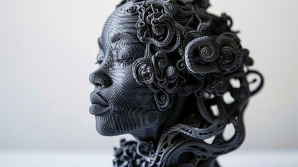 Visionary artists employ stateoftheart 3D printing to create sculptures that are mystifying in both form and function, isolated on white
