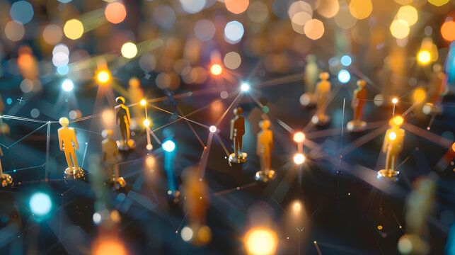 Group of people Human Resources Global network Diversity : Generative AI