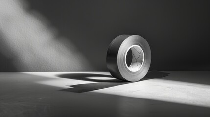 Roll Of Tape On A Floor During A Construction
