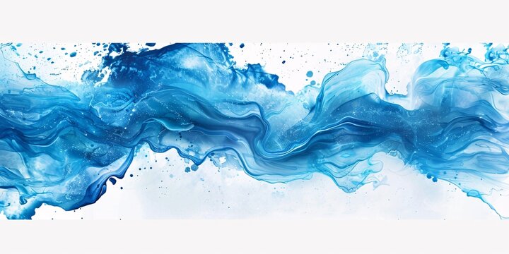 Aquatic Artistry: Oceanic Abstraction in a Minimalistic Mosaic
