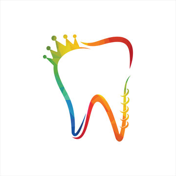 Dental Clinic Logo Teeth abstract design vector template.