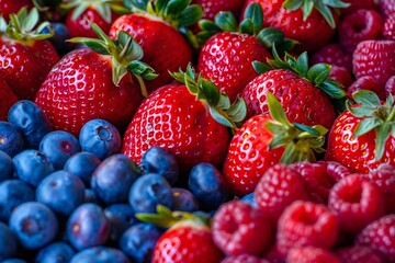 Obraz premium Vibrant Assortment of Fresh Fruit