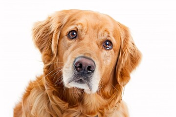 Golden Retriever Puppy with Expressive Eyes