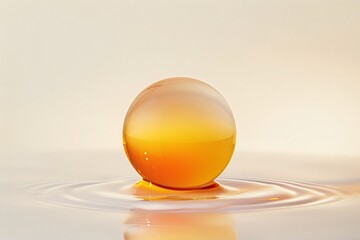 A Droplet of Liquid in Motion