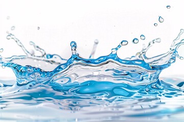 Droplets of Water in Motion