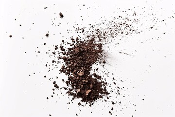 Close-up of Loose Eye Shadow Pile