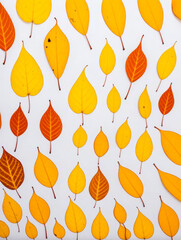 Obraz premium Leaves/leaf/green/red/yellow/orange