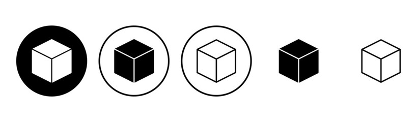 Box icon set. box vector icon, package, parcel
