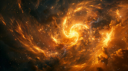 Journey Through Celestial Wonders Nebula and Star Cluster - Unveiling the Cosmic Tapestry in Spectacular Detail