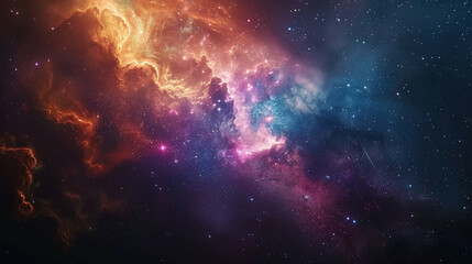 Starry Symphony: Exploring the Cosmic Tapestry of Star Field and Nebulae, Celestial Marvels Unveiled