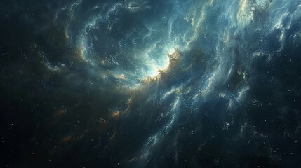 Fototapeta premium Stellar Symphony: Exploring the Enigmatic Cluster of Stars, Unveiling Celestial Marvels in the Cosmic Tapestry