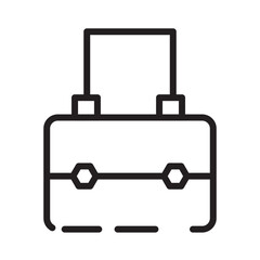 Bag Basketball Suitcase Line Icon
