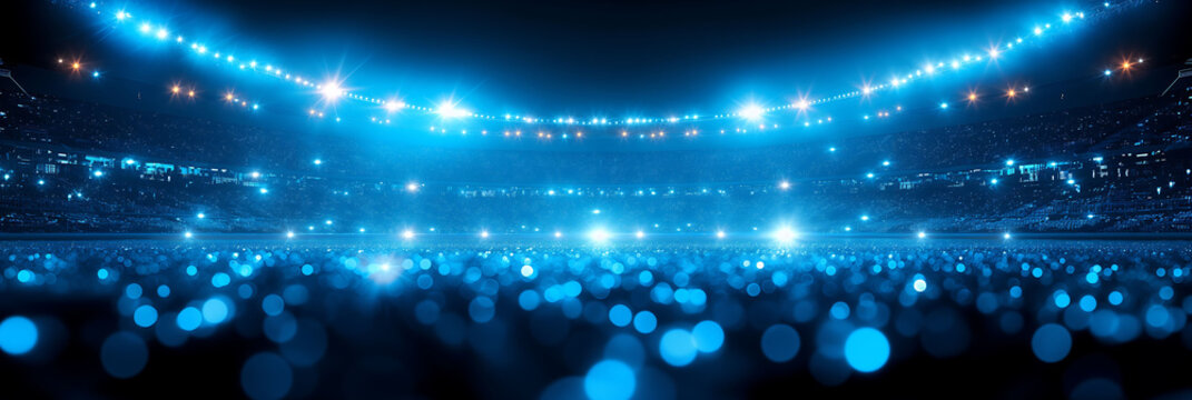abstract background on a soccer stadium