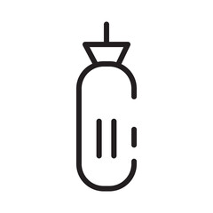 Electric Engraver Tool Line Icon