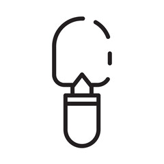 Tool Trowel Digger Line Icon