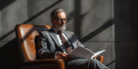 Fototapeta premium Portrait of a businessman