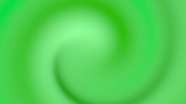 Seamless green shining blur turning rotation gradient background motion animation. No Banding.
